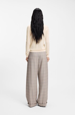 BOSS Pullover in Weiß