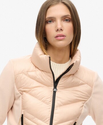 Jachetă  fleece 'Storm' de la Superdry pe bej