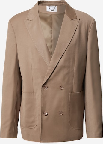 ABOUT YOU x Kevin Trapp Regular fit Suit Jacket 'Jano' in Brown: front