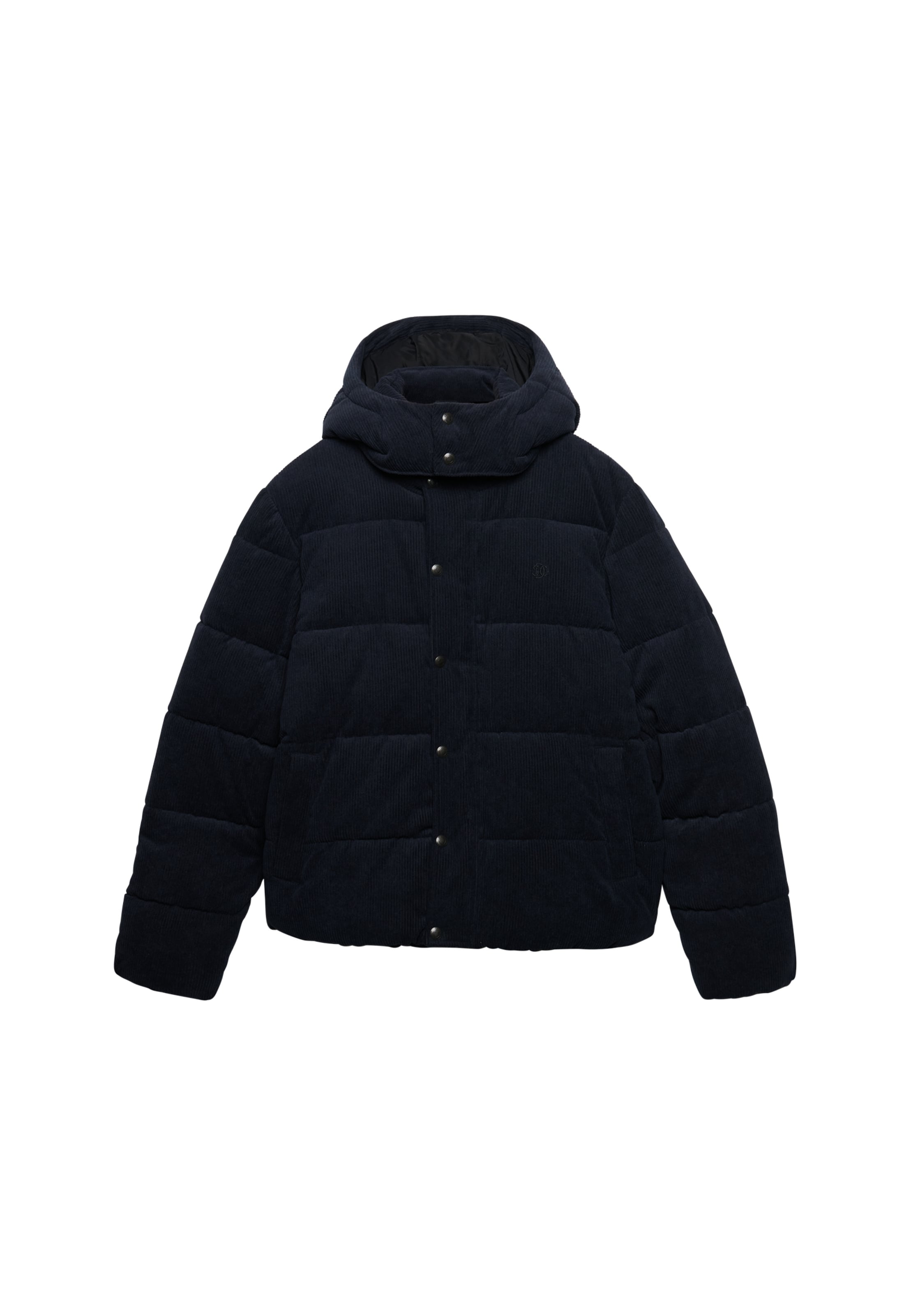 Superdry & Co Winterjas 'Premium' in Blauw: voorkant