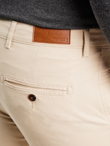 Slimfit Pantaloni chino 'JJMarco' di JACK & JONES in beige