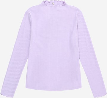KIDS ONLY Shirt 'Nella' in Lila: voorkant