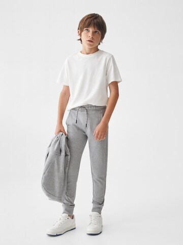 MANGO KIDS Tapered Hose 'FRANCIA 5' in Grau