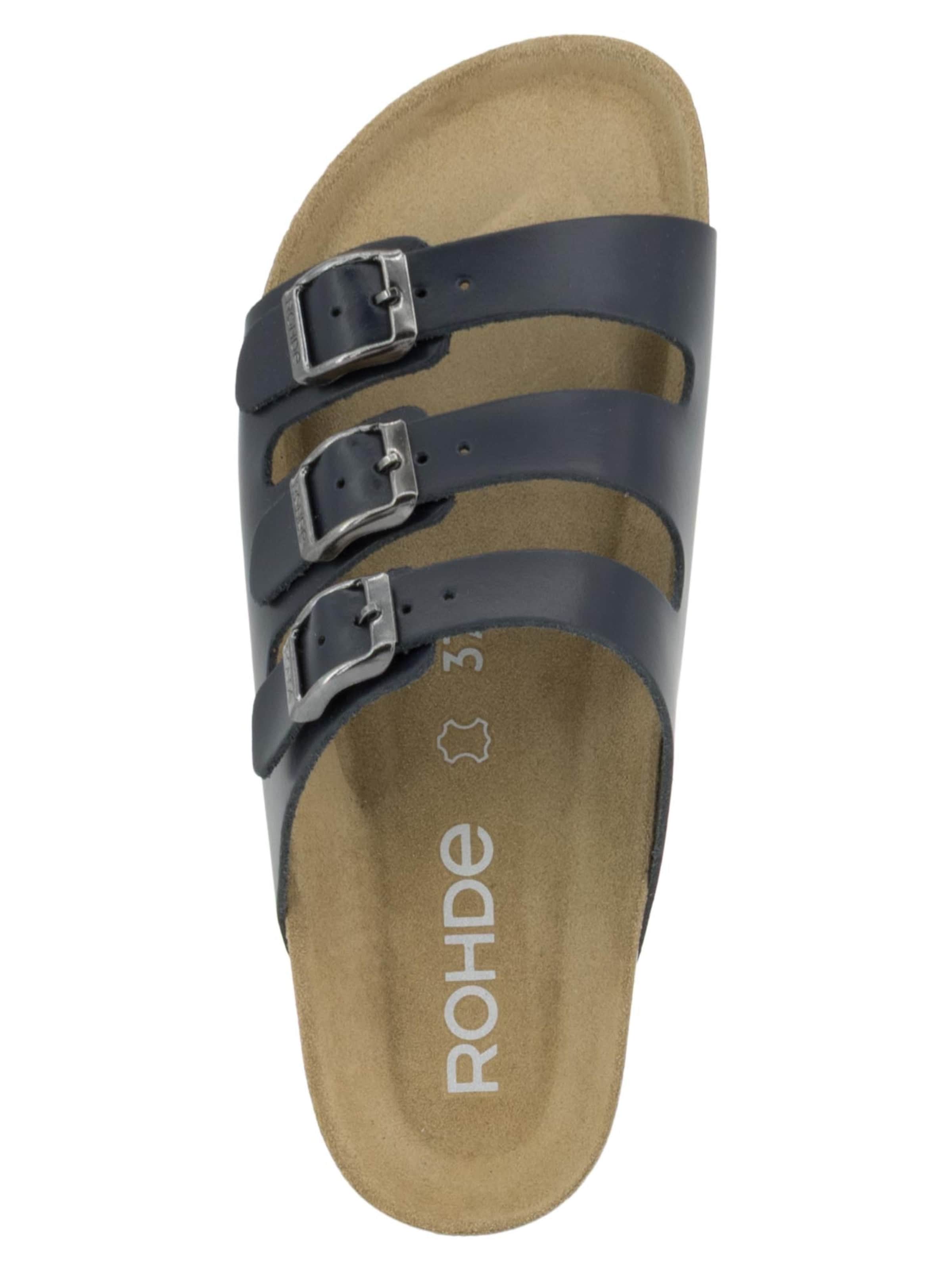 ROHDE Mules 'Alba' in Blue