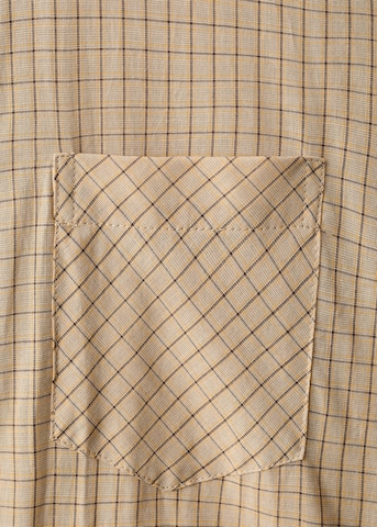 MANGO Shirt in Brown