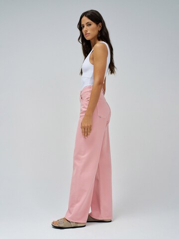Salsa Jeans Loosefit Jeans in Roze