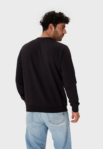 Oldskull Sweatshirt 'Retro University' in Schwarz