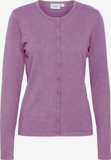 SAINT TROPEZ Cardigan 'Mila' en violet clair, Vue avec produit