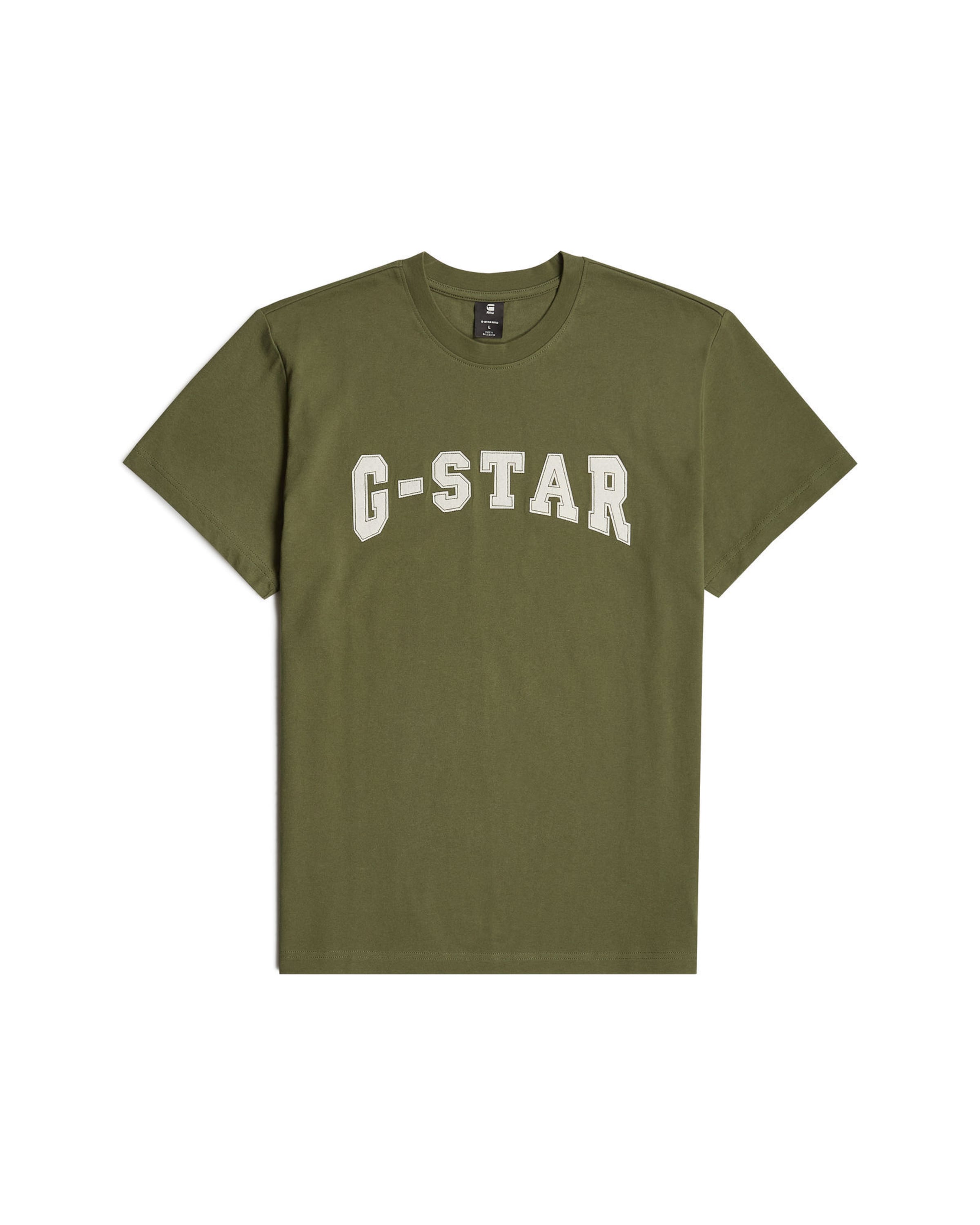 G-STAR T-Shir87 in Grün: Vorderseite