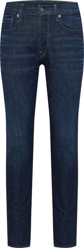G-Star RAW Slimfit Jeans '3301' in Dunkelblau