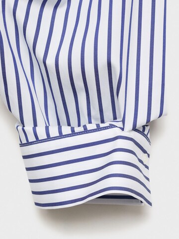 MANGO Bluse 'GIGI' i blå