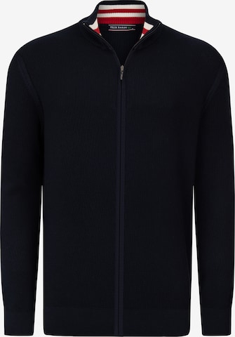 Vestes en maille Felix Hardy en bleu : devant