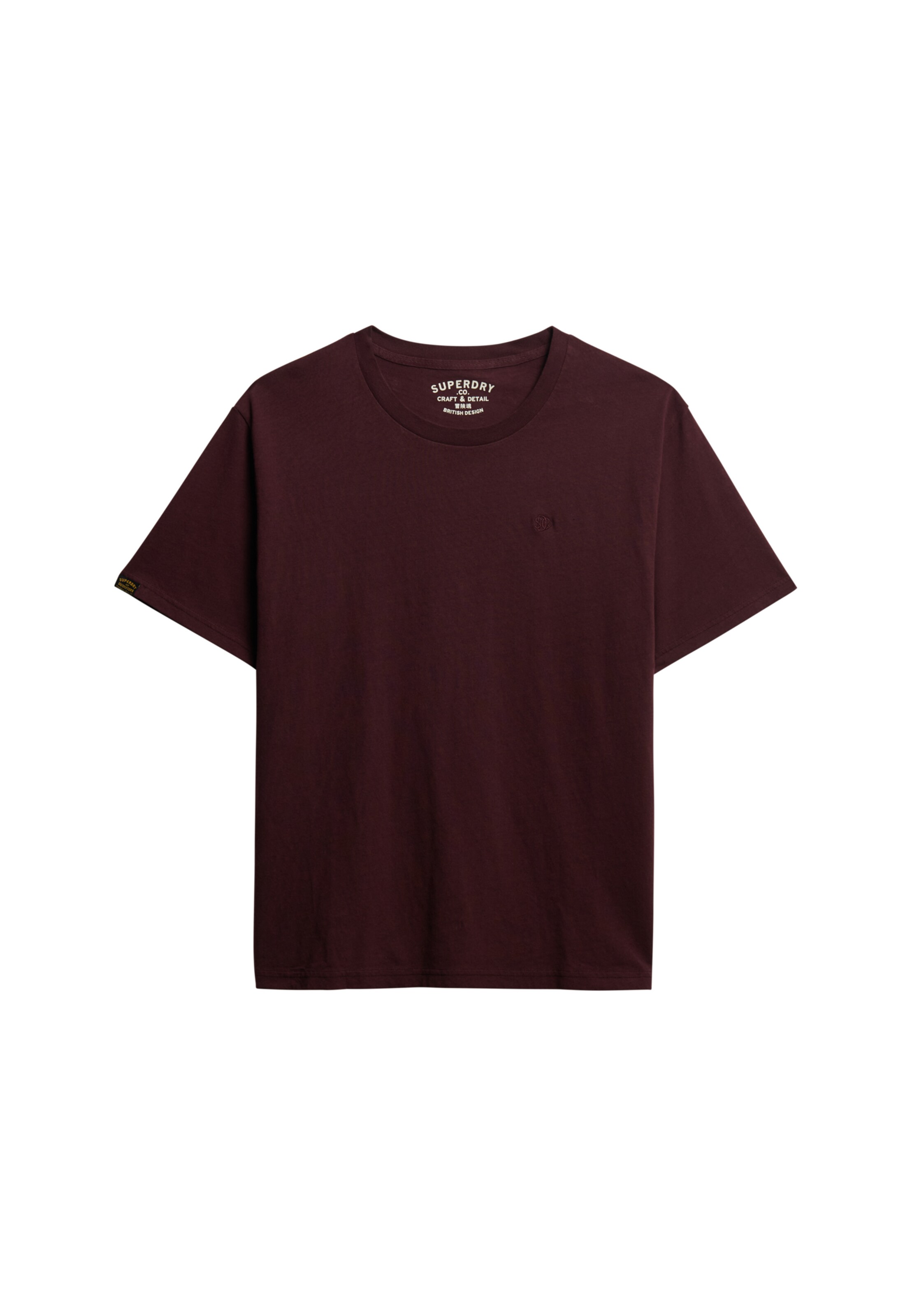 T-Shirt 'Essentials' Superdry & Co en rouge : devant