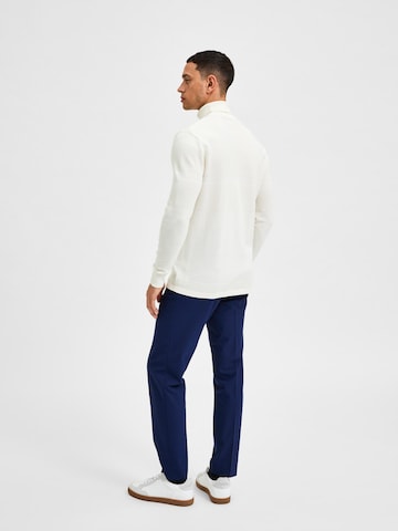 SELECTED HOMME Pullover 'Maine' in Weiß