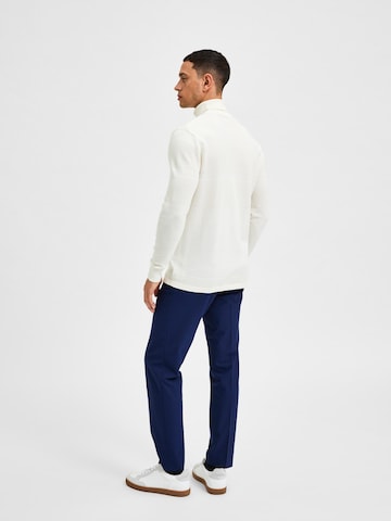 Pullover 'Maine' di SELECTED HOMME in bianco