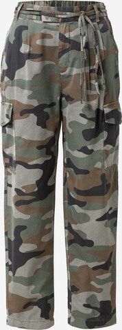 GAP Loose fit Cargo trousers in Green: front