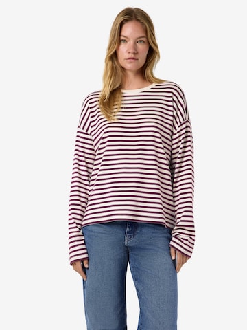 Noisy may Shirt 'NMMOCCA' in White: front