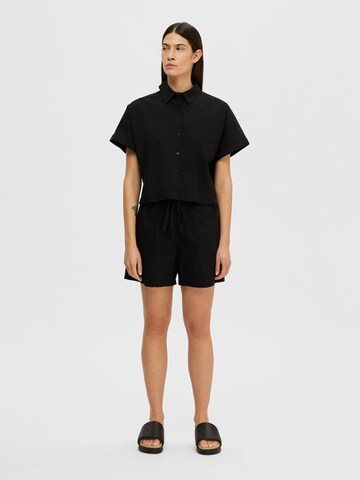 SELECTED FEMME Blouse in Zwart