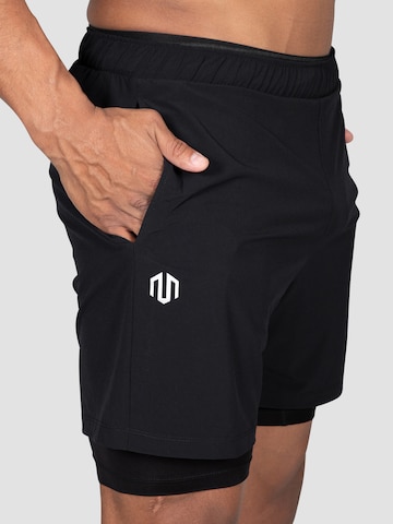 MOROTAI - regular Pantalón deportivo 'Kansei' en negro: frente