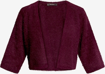 Vera Mont Knit Cardigan in Red: front