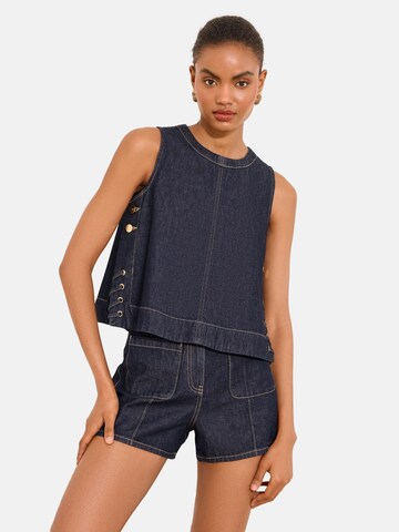 Lipsy Top in Blauw: voorkant