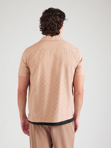 SCOTCH & SODA Regular fit Srajca | rjava barva: zadnja stran