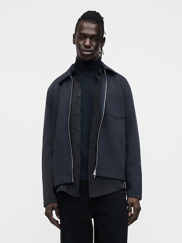 Samsøe Samsøe Ζακέτα φούτερ 'Hannes' σε μπλε: μπροστά