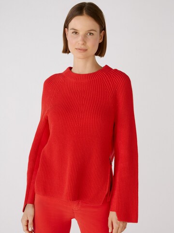 OUI Sweater ' RUBI ' in Red: front