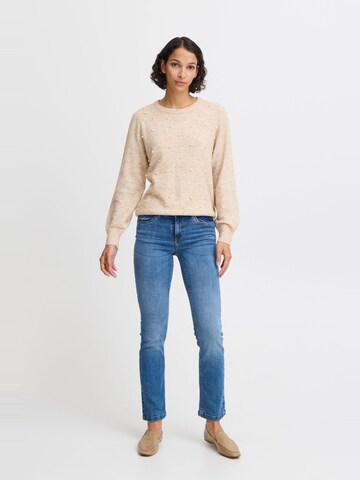 b.young Sweater ' Bxokama ' in Beige