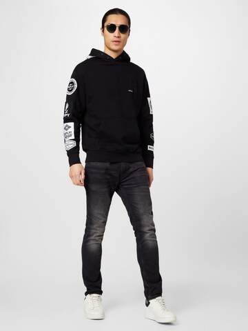 REPLAY Sweatshirt in Schwarz