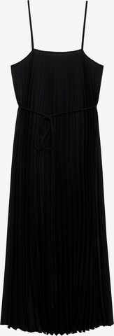 MANGO Sukienka 'Fortuny7' w kolorze czarny: przód