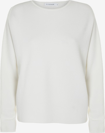 TATUUM Tröja 'PEGGIE' i vit: framsida