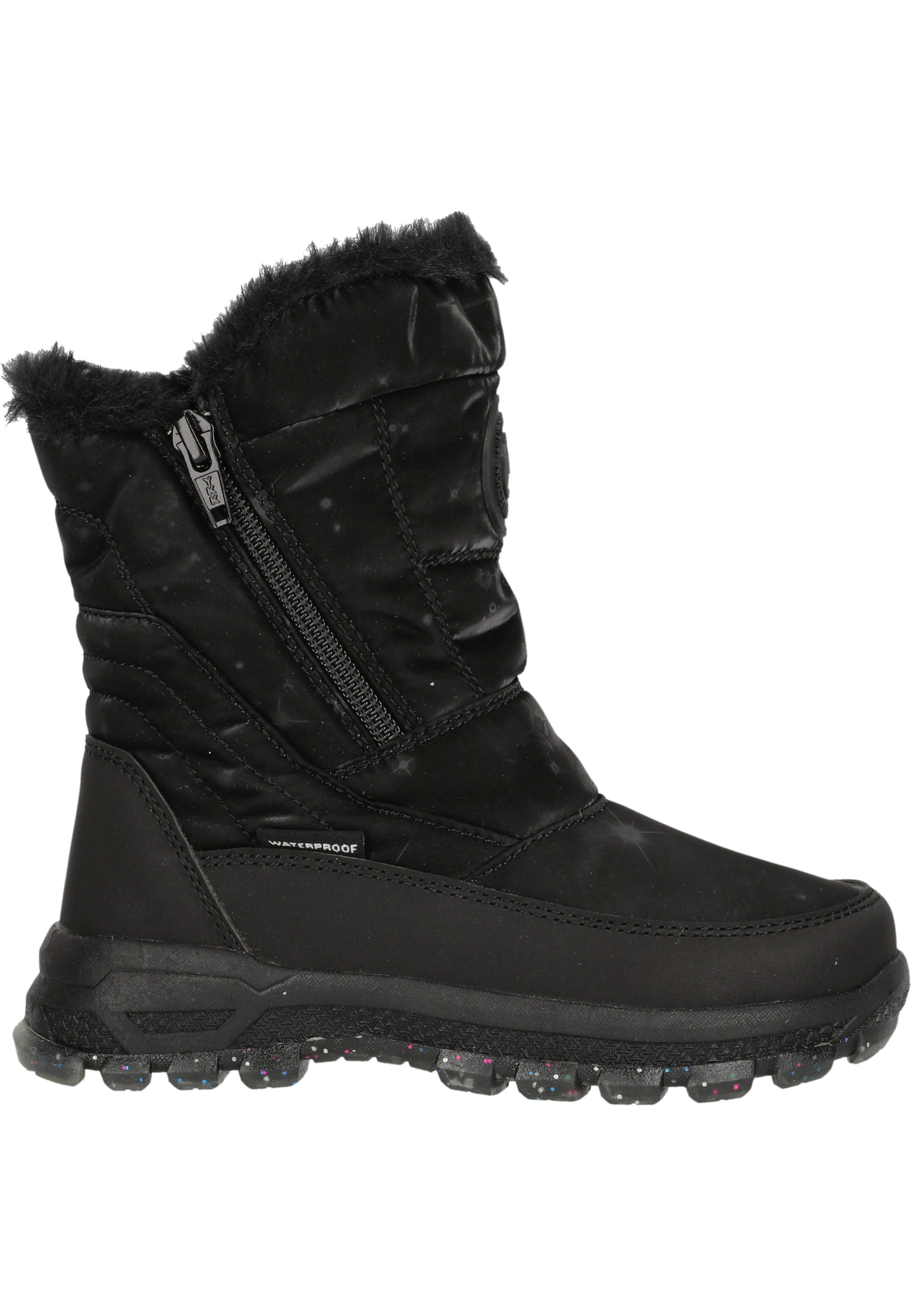 ZigZag Snow Boots 'Lamia' in Black