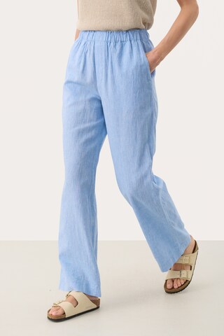 Part Two Regular Broek 'Rayi' in Blauw: voorkant