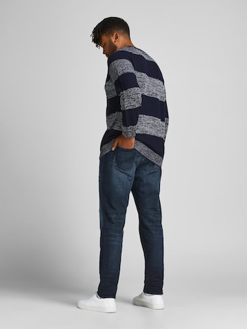 Jack & Jones Plus Slimfit Τζιν 'Glenn' σε μπλε