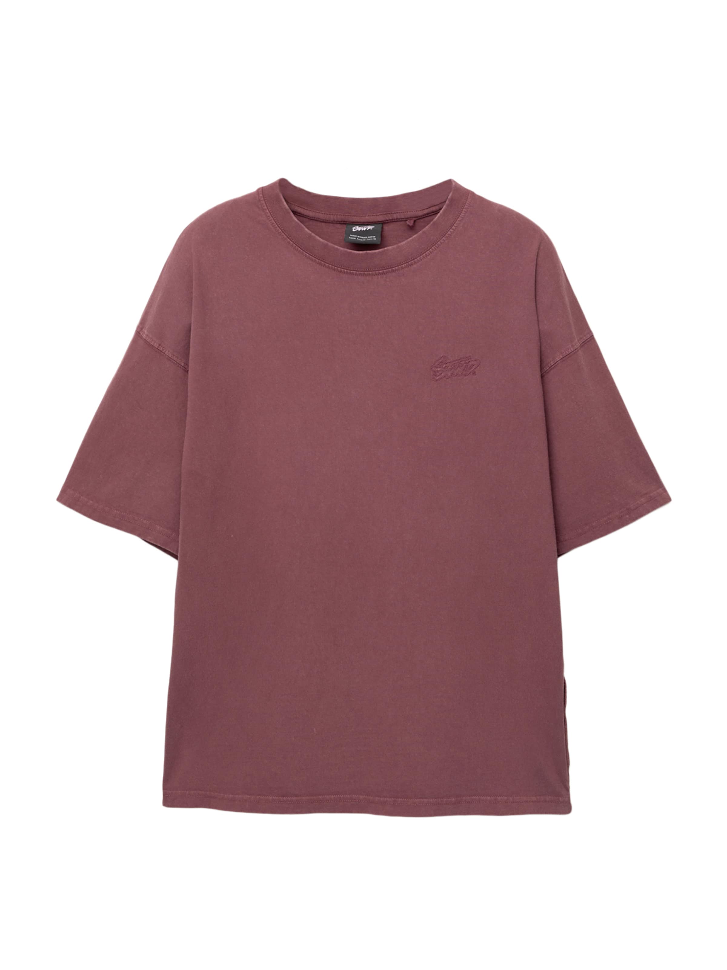 Pull&Bear T-Shirt in Rot: Vorderseite