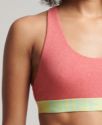 Superdry Bralette Sports Bra in Orange