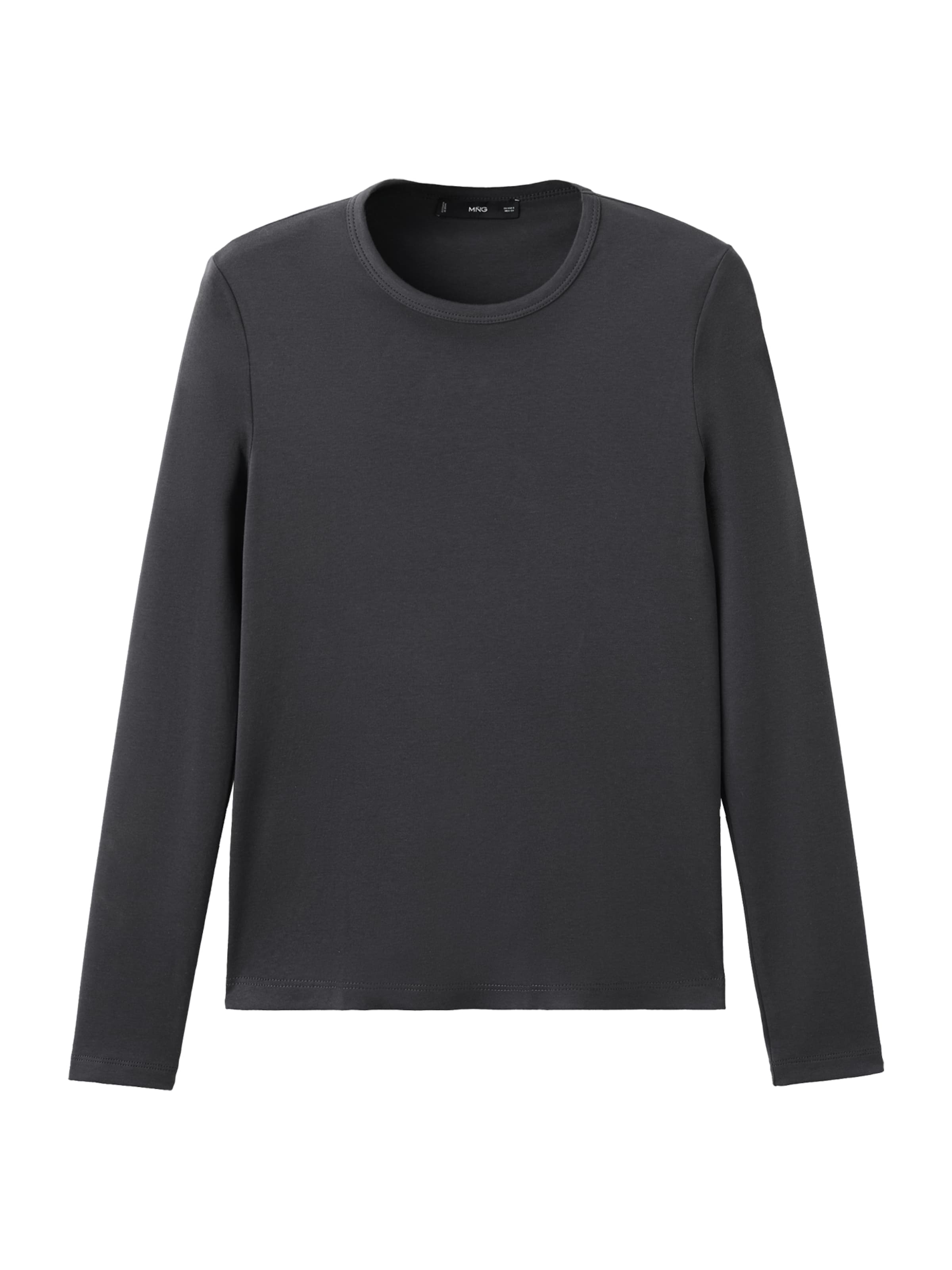 MANGO Koszulka 'NISA' w kolorze szary: przód