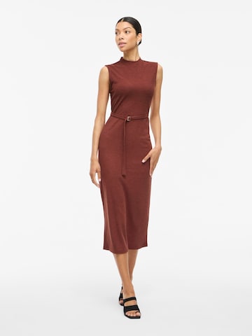 VILA Dress 'VIBITHE' in Brown