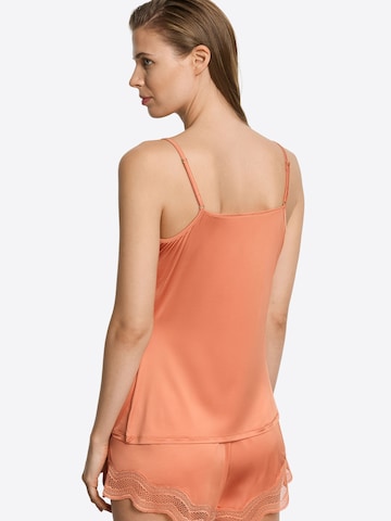 Haut ' Ciri ' Hanro en orange