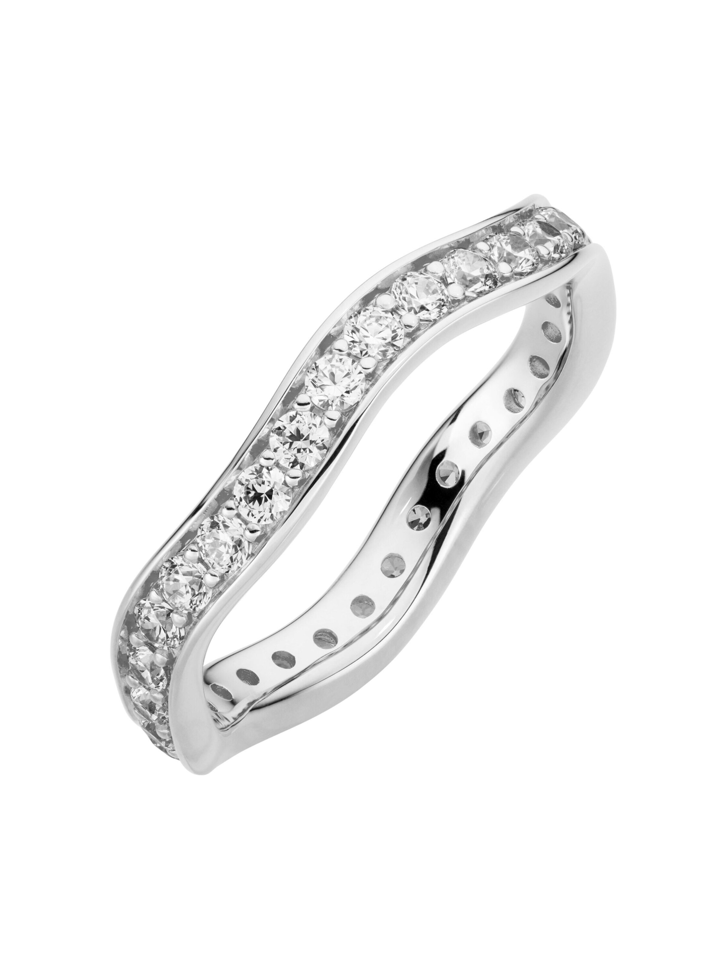 Bague Orolino en blanc : devant