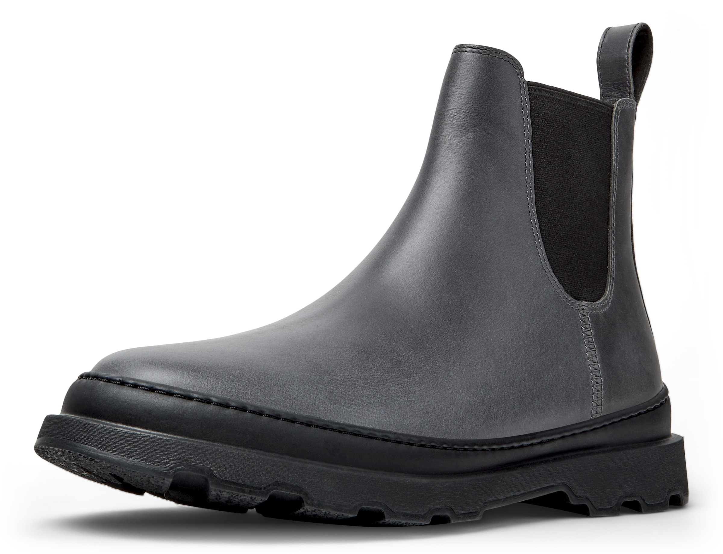 CAMPER Chelsea Boots 'Brutus+' in Grau: Vorderseite