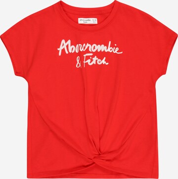 Abercrombie & Fitch Shirt in Rood: voorkant