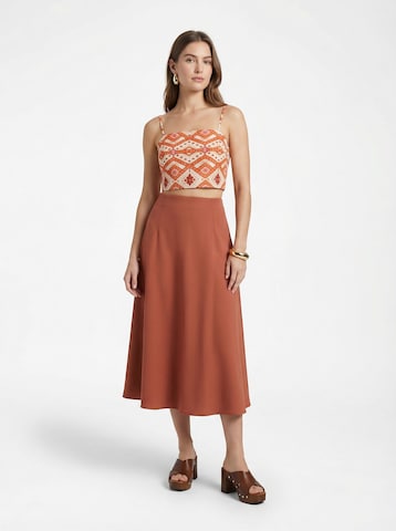 KAVAZI Юбка в Красный: спереди