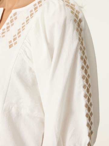 GARCIA - Blusa en blanco