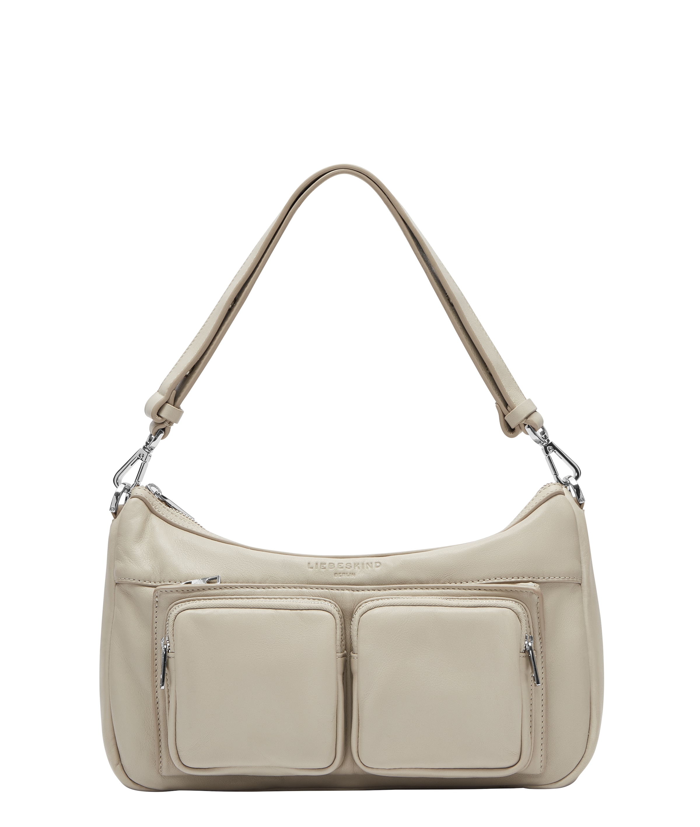Liebeskind Berlin Shoulder bag in Beige: front