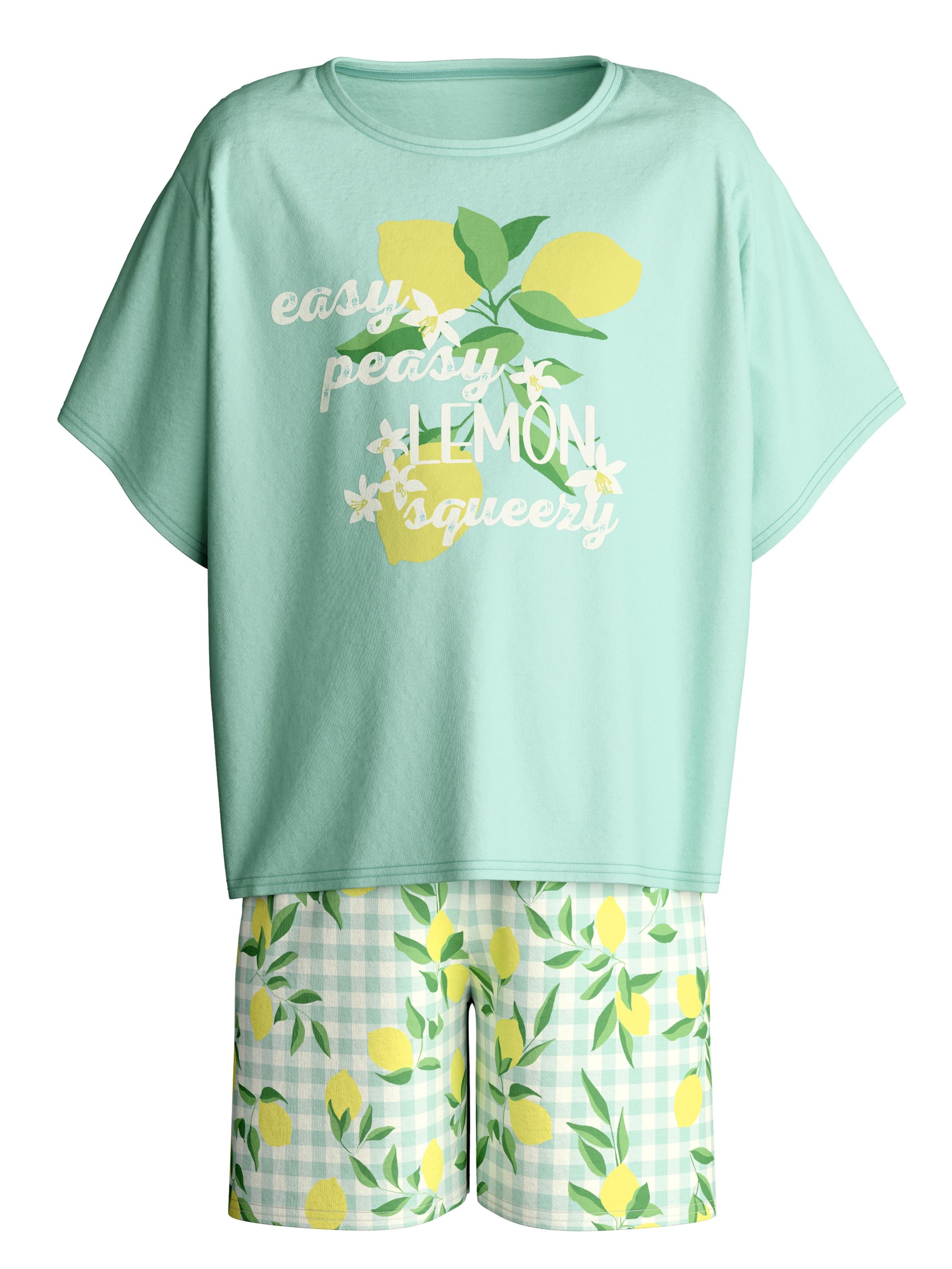 CALIDA Pajamas 'Kids Fruits' in Green: front