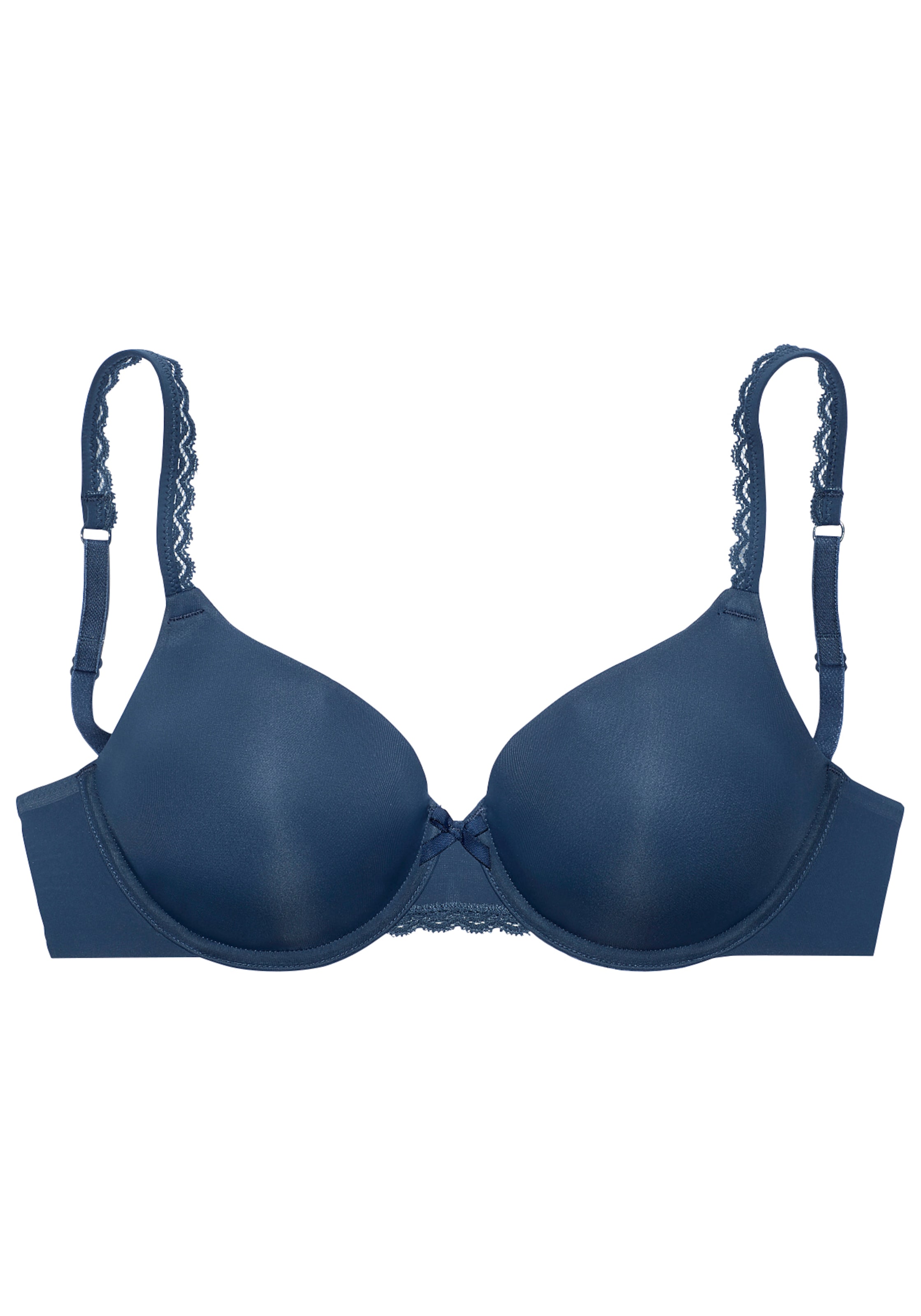 Reggiseno di s.Oliver in blu: frontale