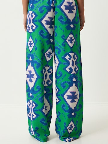 Happiness İstanbul Široke hlačnice Hlače | zelena barva