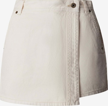 Jupe Pepe Jeans en blanc : devant